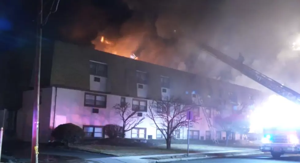 More Than 40 Apartments Damaged in Fire in Blackwood [VIDEO]