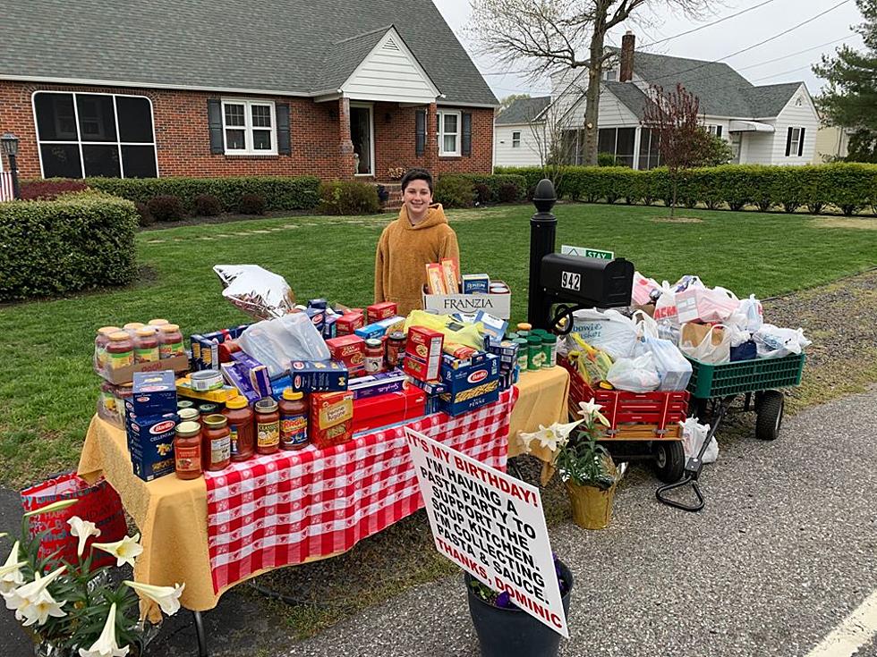 All Vineland Kid Wanted for His Birthday Was Donations for Food Pantry