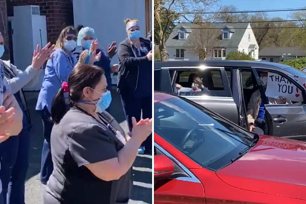 Healthcare Facility in Ocean View Has Parking Lot Rally to Support Staff