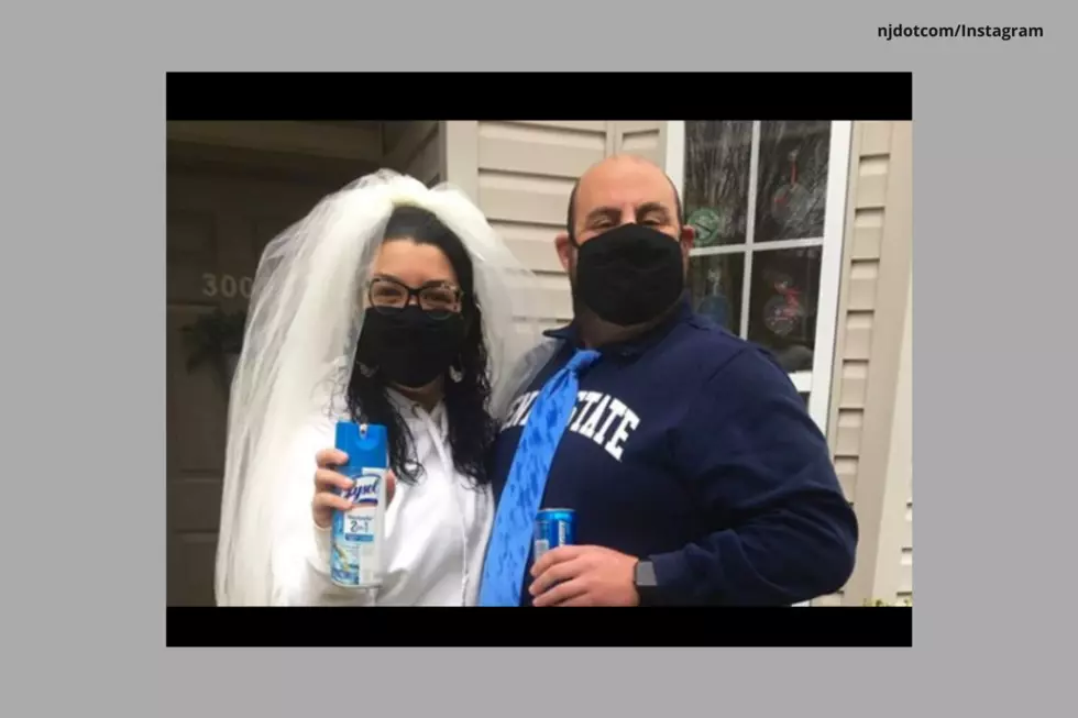 New Jersey Couple Marks Would-Be Wedding Day with Lysol and Face Masks