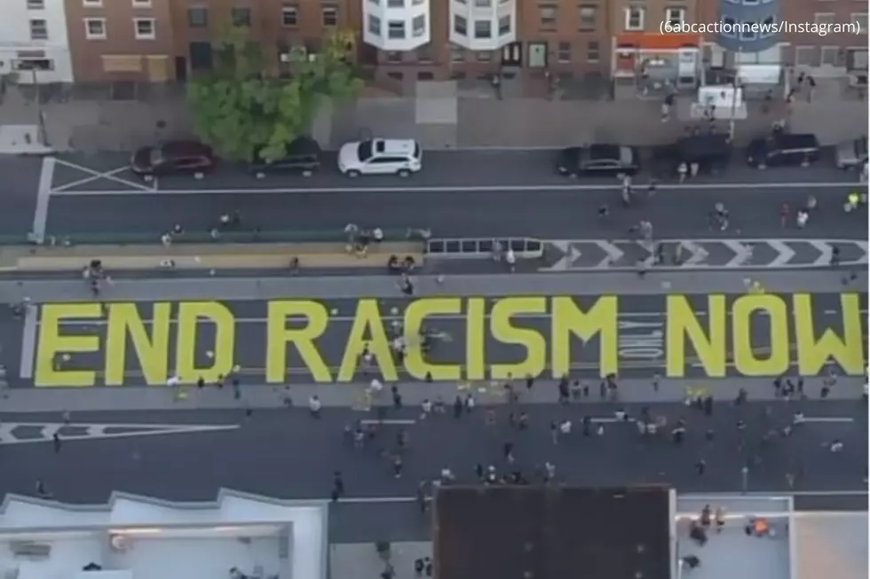 Philadelphia Street Painted with Enormous &#8216;Black Lives Matter&#8217; Message of Support