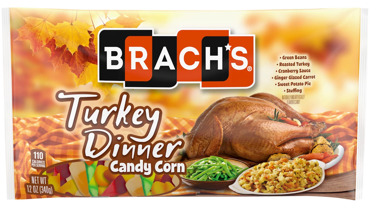 Freeze Dried CANDY CORN 4oz Bag Crunchy Brachs Candy Corn