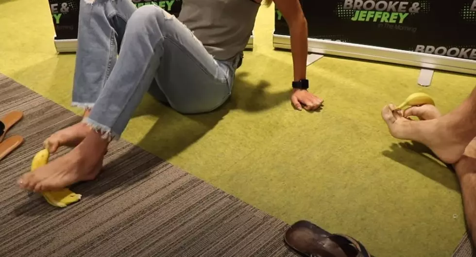 Trying the ‘Peel A Banana with Your Feet’ Challenge [VIDEO]