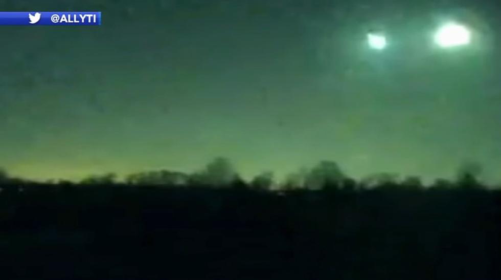 Cool Video from Gloucester County of Meteor Passing By Earth