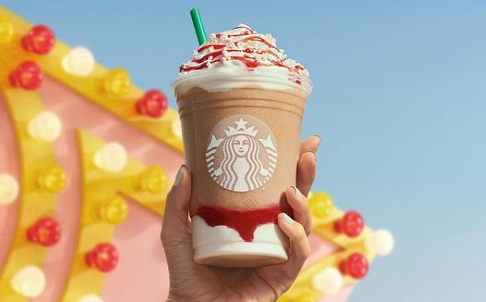 Starbucks New Strawberry Funnel Cake Frappuccino is Boardwalk in a Cup