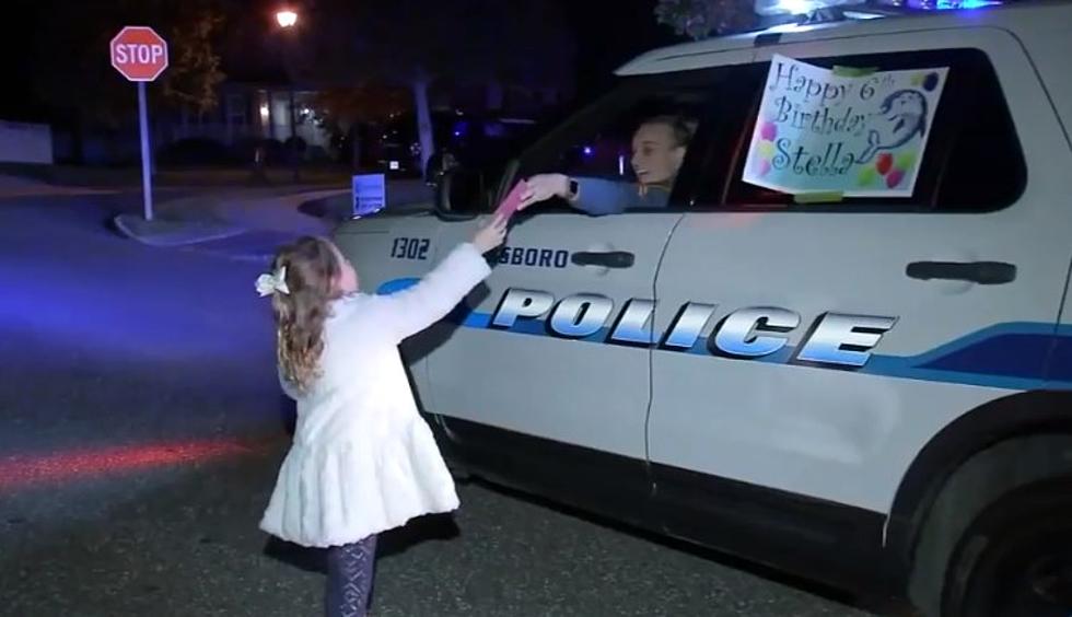 6-Year-Old Sicklerville NJ Girl Given Amazing Birthday Parade by Law Enforcement [VIDEO]