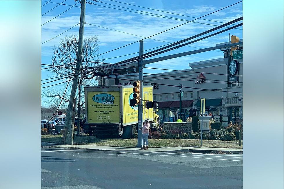 Truck Jumps Curb in Gloucester Township, NJ, Narrowly Misses Starbucks