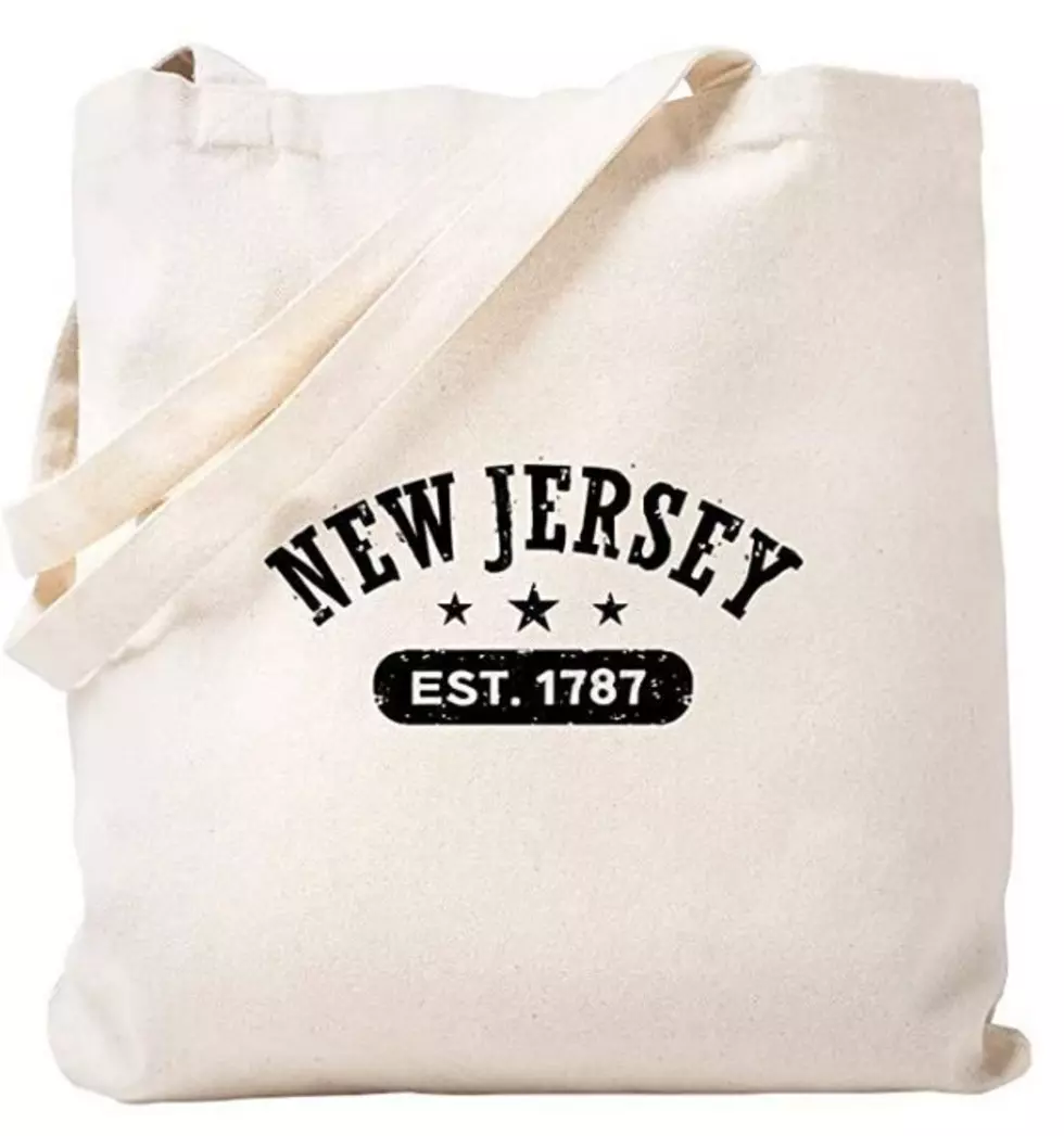 Lantern Press Wildwood, New Jersey Typography Tote Bag