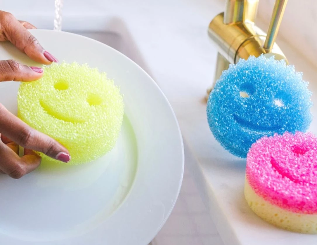 Deeply Clean Stuck-On Messes with Scrub Daddy and Mommy Scrubber Sponges