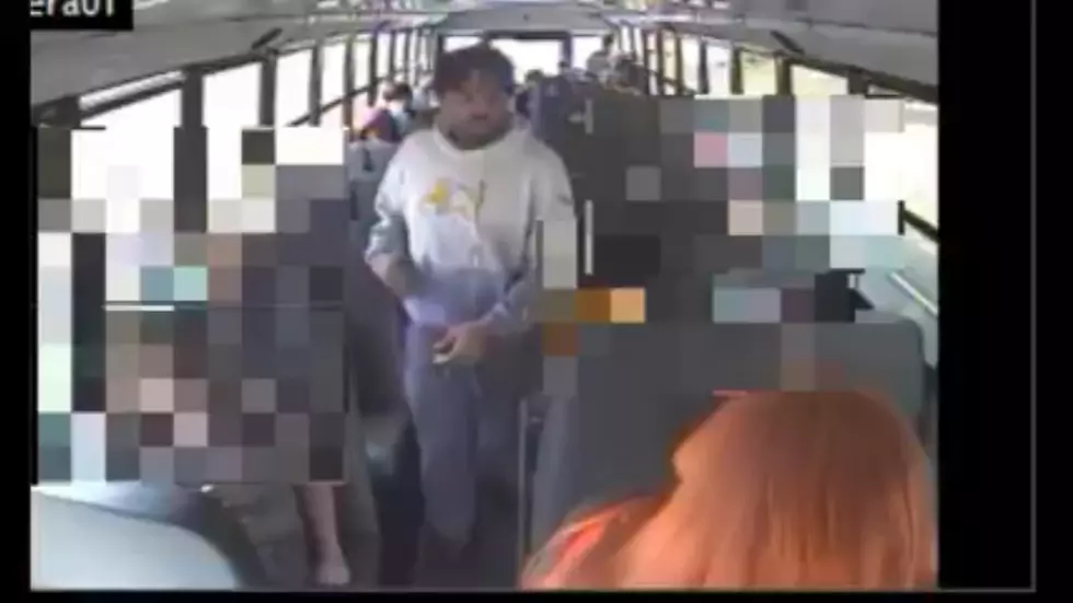 Disgruntled driver climbs onto NJ school bus to confront kids