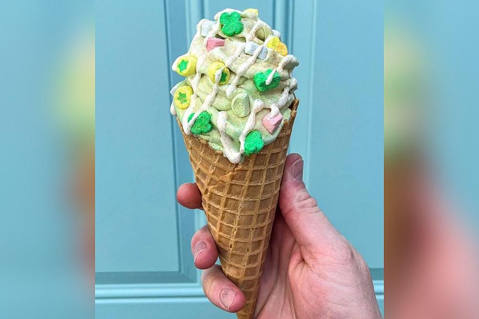 Follow the Rainbow to Ocean City, NJ for This Lucky Charms Ice Cream Cone