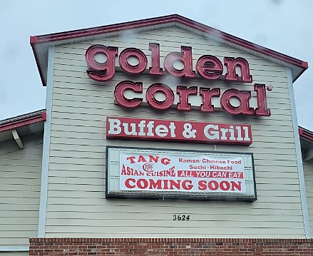 Vineland, NJ Golden Corral Buffet to Become Asian Restaurant