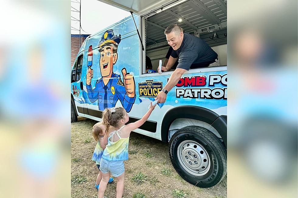 Washington Township, NJ Police Delivering Ice Cream and Smiles to Their Community