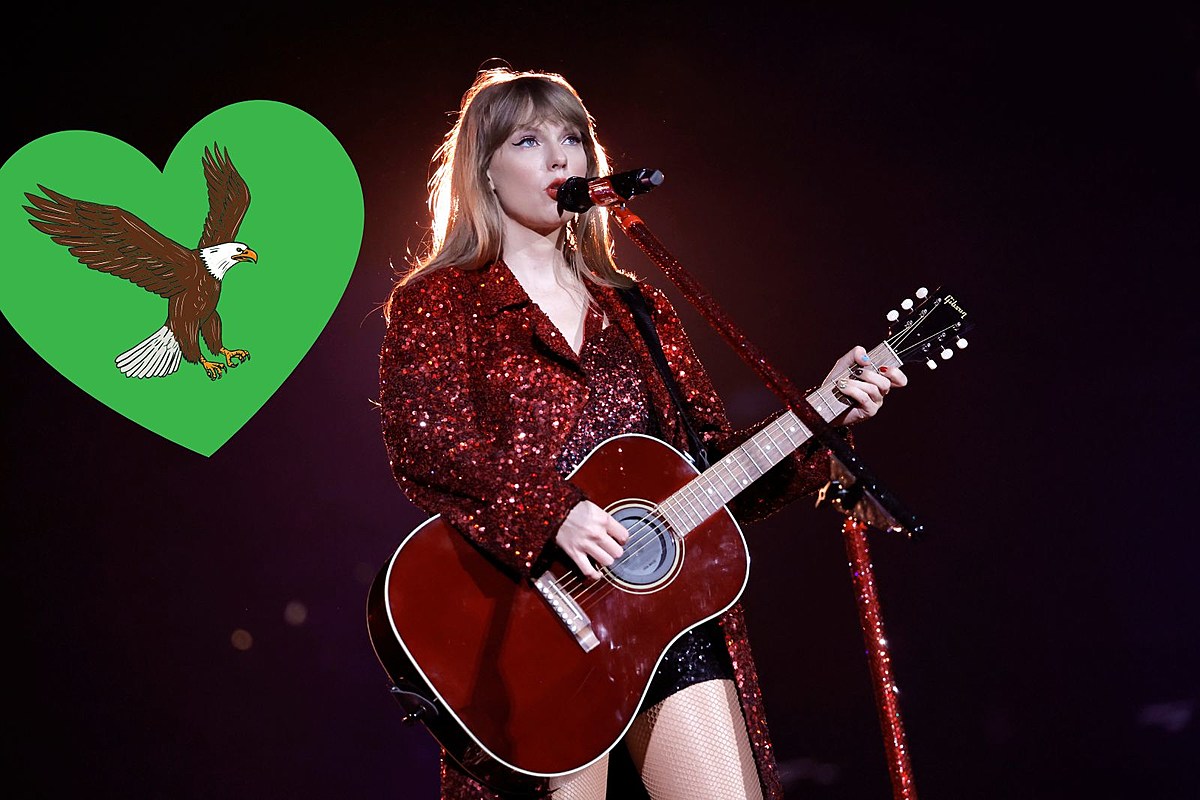 Taylor Swift Stops by Recording Studio Wearing Philadelphia Eagles Gear, Taylor Swift