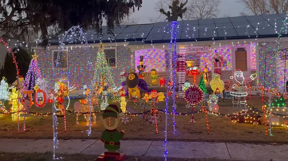 Blindingly Awesome Lights Display in Northfield, NJ Nails Christmas