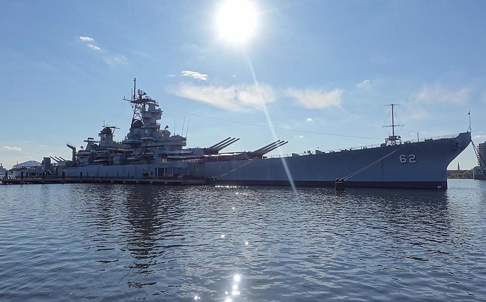 Battleship New Jersey Leaving Camden Waterfront and You Can Watch