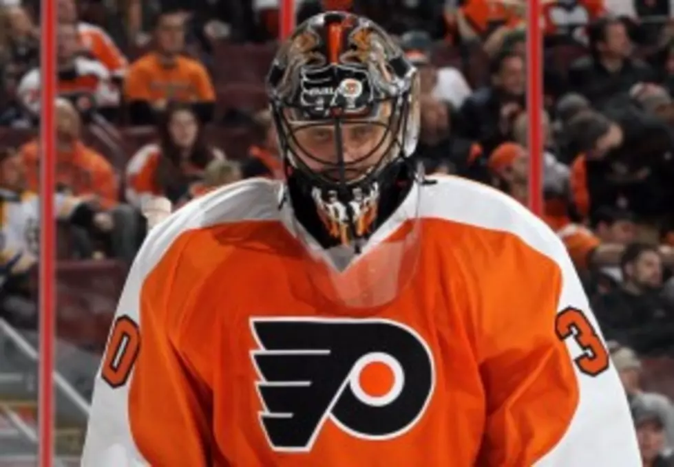 Bryzgalov Sidelined With a Chip Fracture in his Right Foot