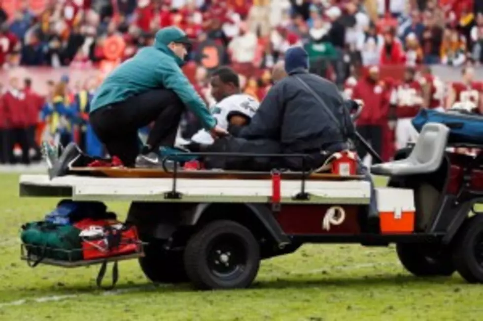 LeSean McCoy Carted Off With a Concussion in Loss