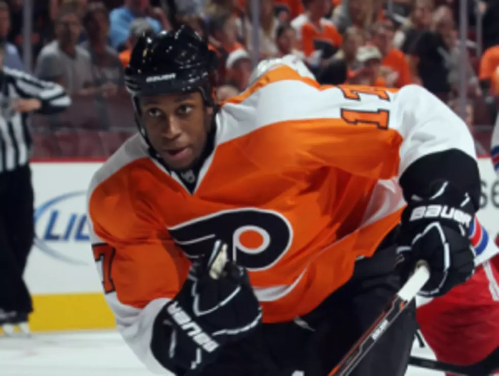 Flyers Moving Wayne Simmonds to Left Wing, Top Line