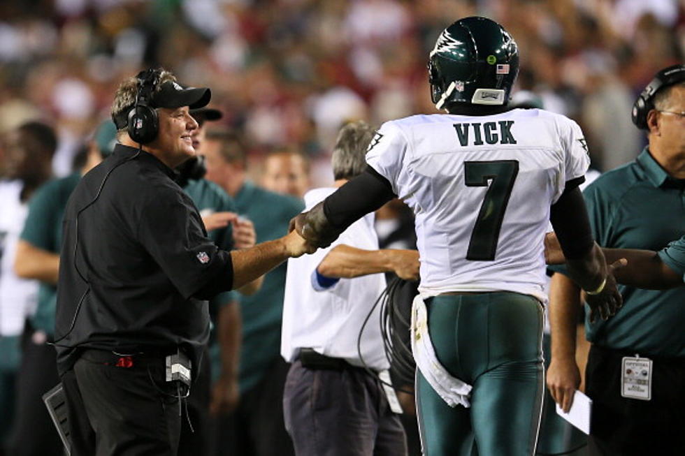 Will it be Vick or Foles? 