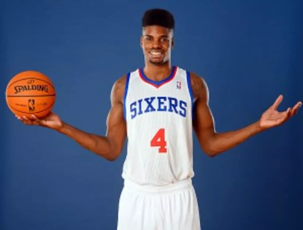 Nerlens Noel Dunks at Recent Sixers Practice