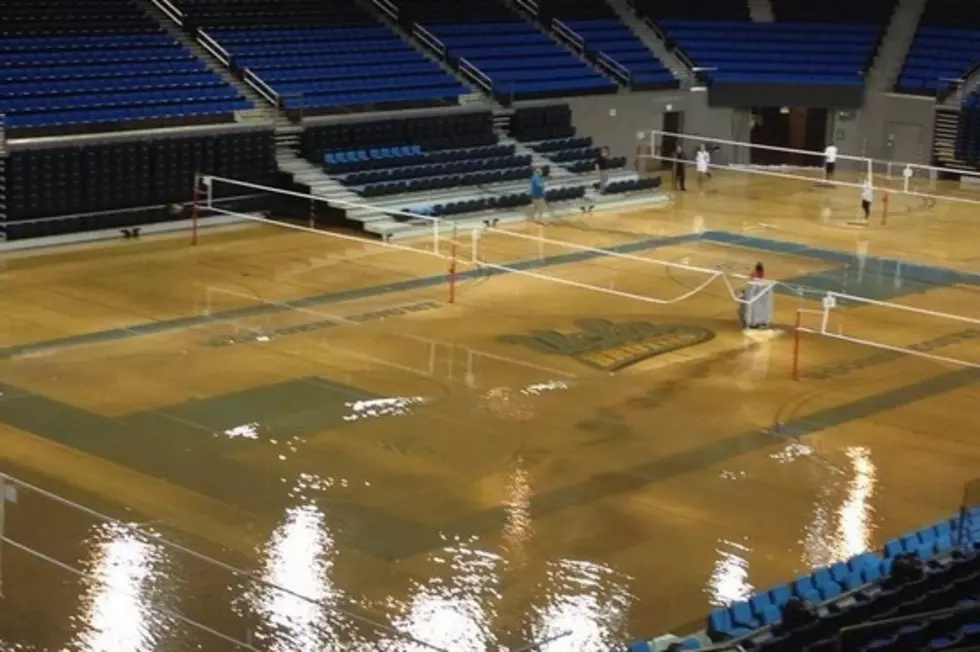 UCLA Basketball Court Flooded Due to Water Main Break