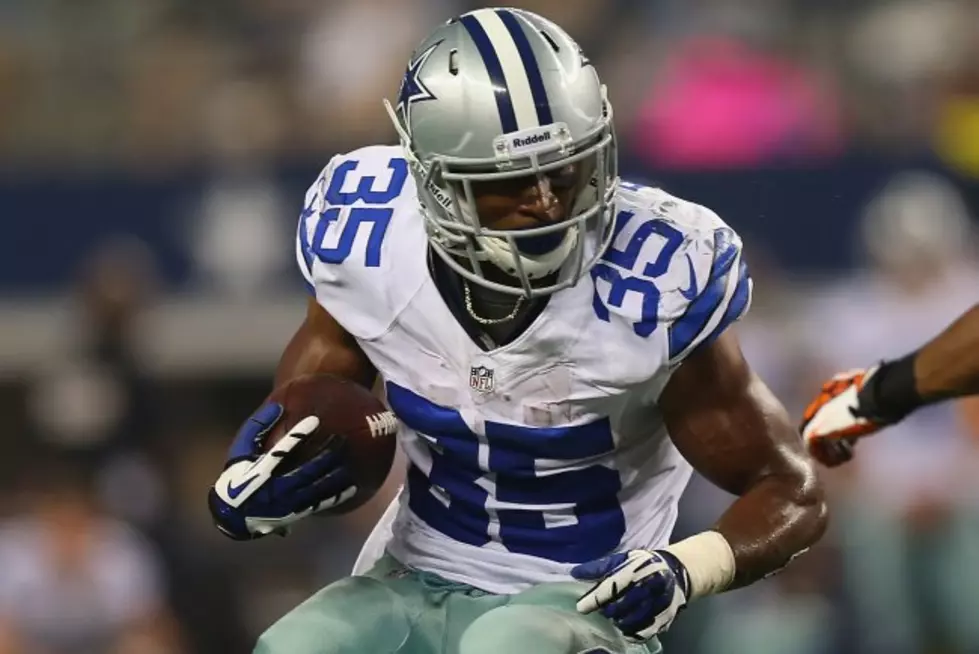 Cowboys RB Arrested for Theft of Cologne and Underwear