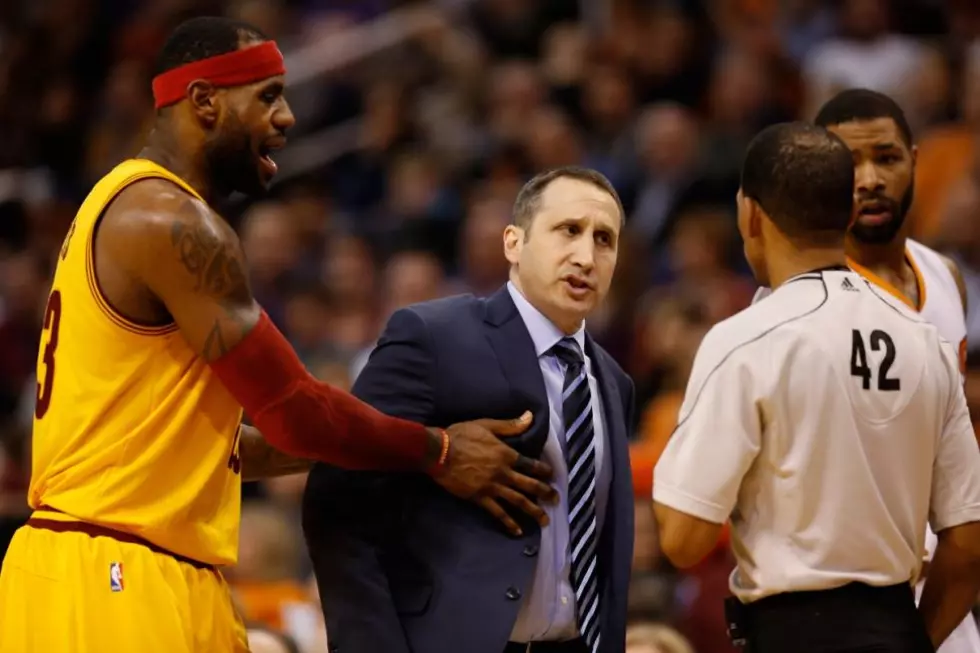 Cavs Lose Again, This Time LeBron Pushes Coach Out of Way