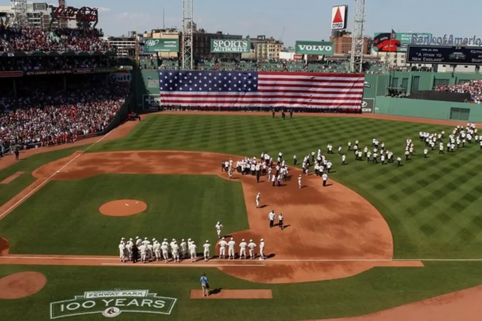 Did You See Fenway Park Get Transformed Into a Football Field?