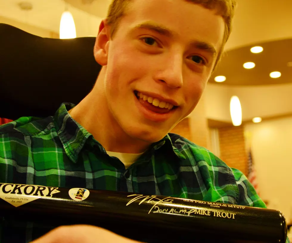 Getting signed Mike Trout bat &#8216;legendary&#8217; moment for ACIT student