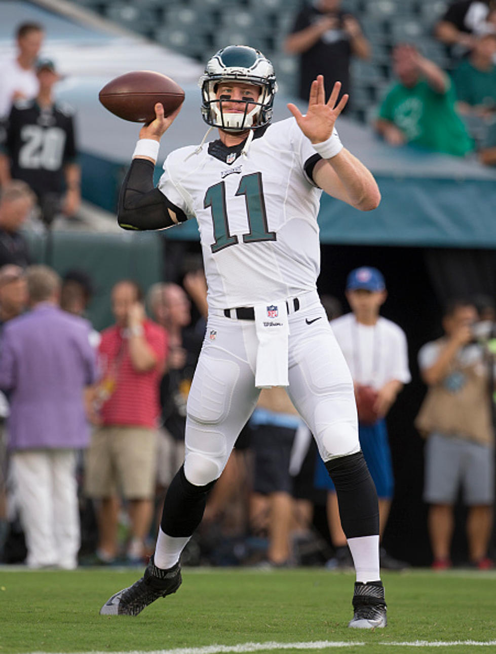 Evans: Wentz Saw The Field Extremely Well