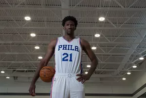 WATCH: Joel Embiid Channels his Inner Hakeem Olajuwon with &#8216;Dream Shake&#8217; And 1