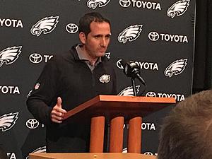Howie Roseman the No. 21 GM in the NFL