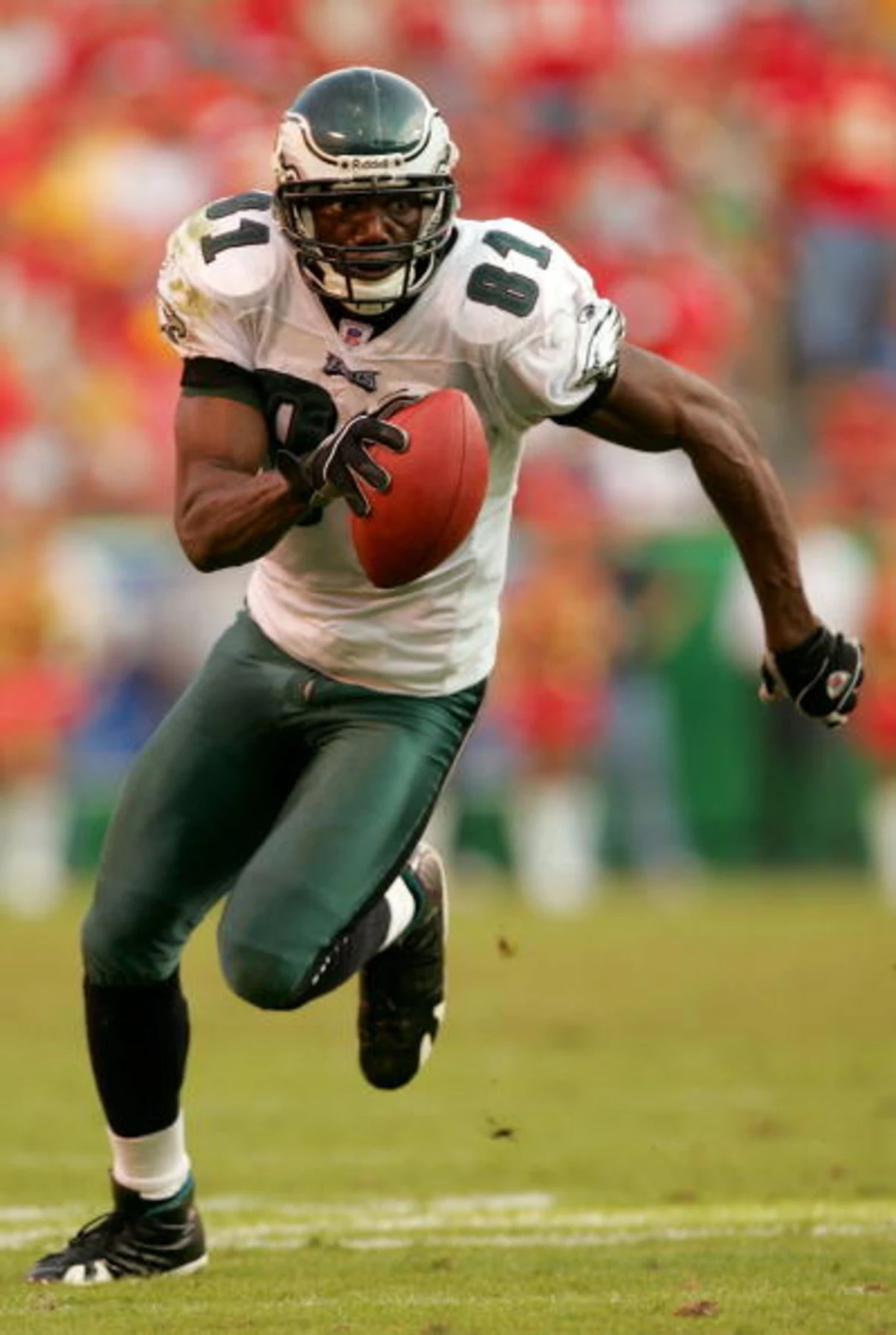 When Terrell Owens was with the Philadelphia Eagles, when and
