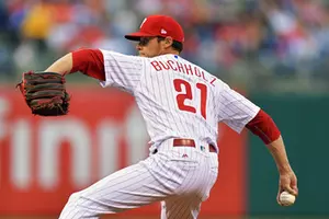 Phillies Starter Clay Buchholz Exits Early With Injury