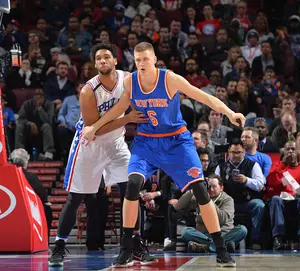 Report: Sixers Reached Out to Knicks About Kristaps Porzingis