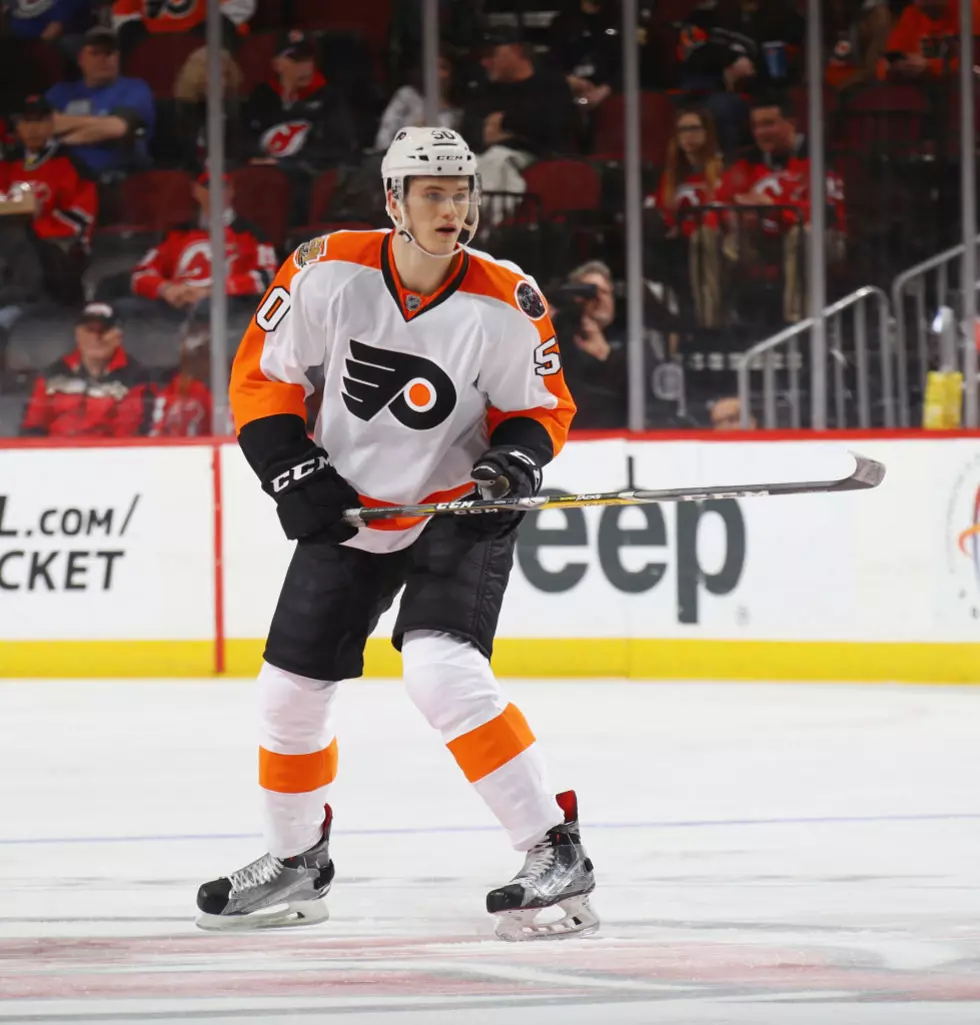 Flyers D Sam Morin Out Until February with Torn ACL