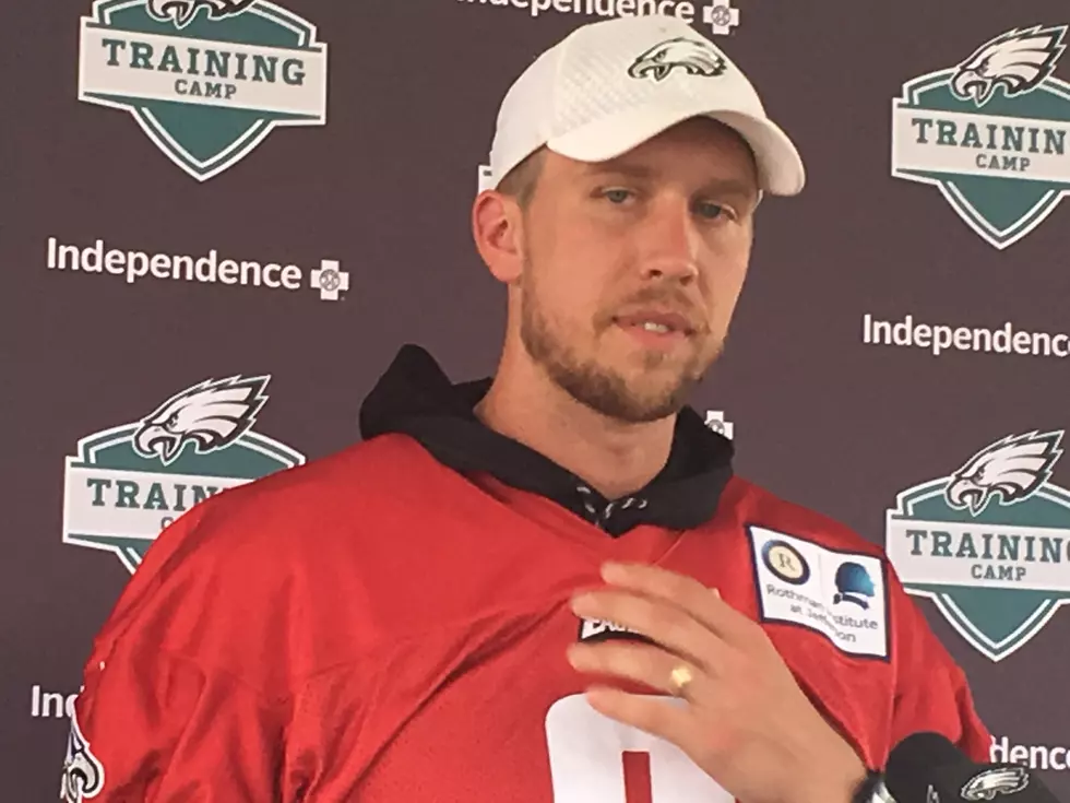 Eagles TC Day 11: Foles Dealing with Muscle Issue