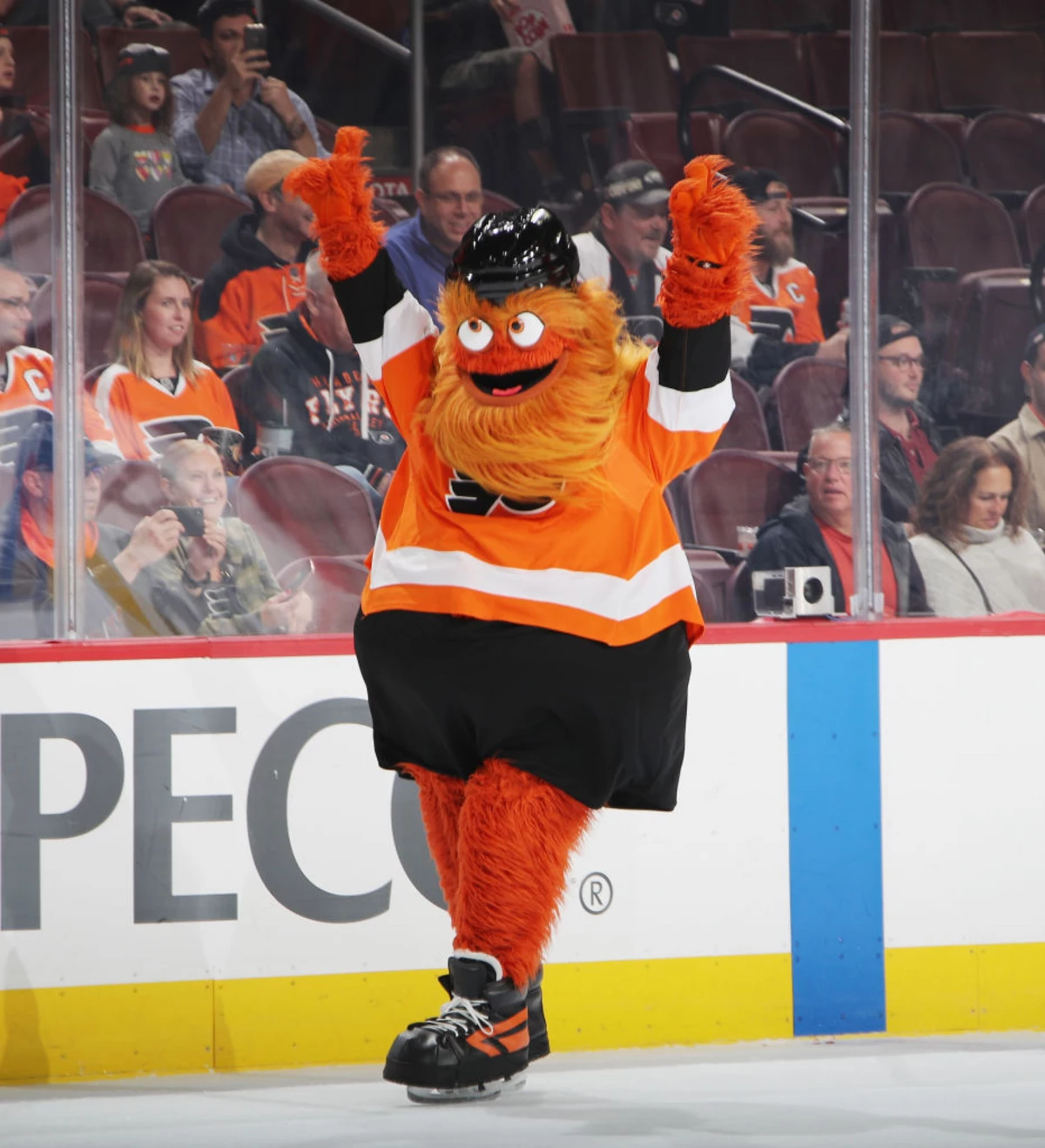 Philadelphia Flyers unveil Gritty, 'the most terrifying mascot in