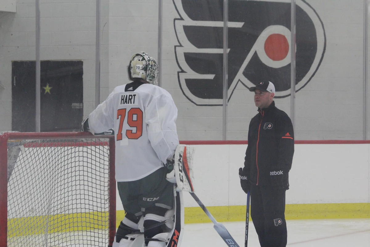 Carter Hart will wear No. 79 for the Flyers — for a very special reason