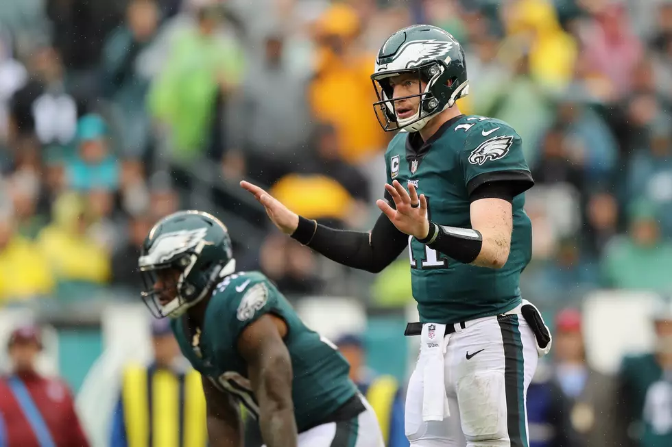 Carson Wentz Comments on Pleasantville-Camden Football Game