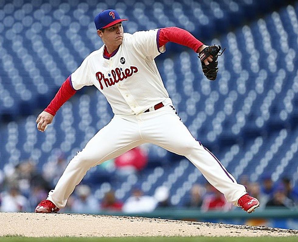 Hoskins Sits With Ankle Injury; Phillies Recall Eickhoff