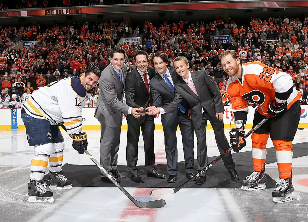 A Special Invite for Carson Briere at Flyers Development Camp