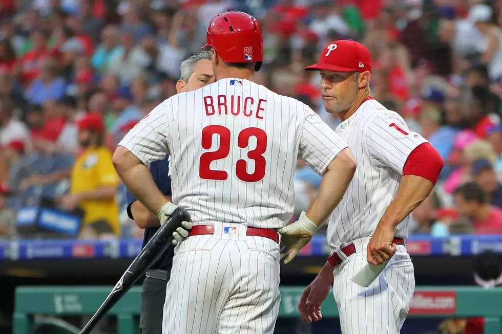 Phillies Outfielder Bruce is Placed on Injured List