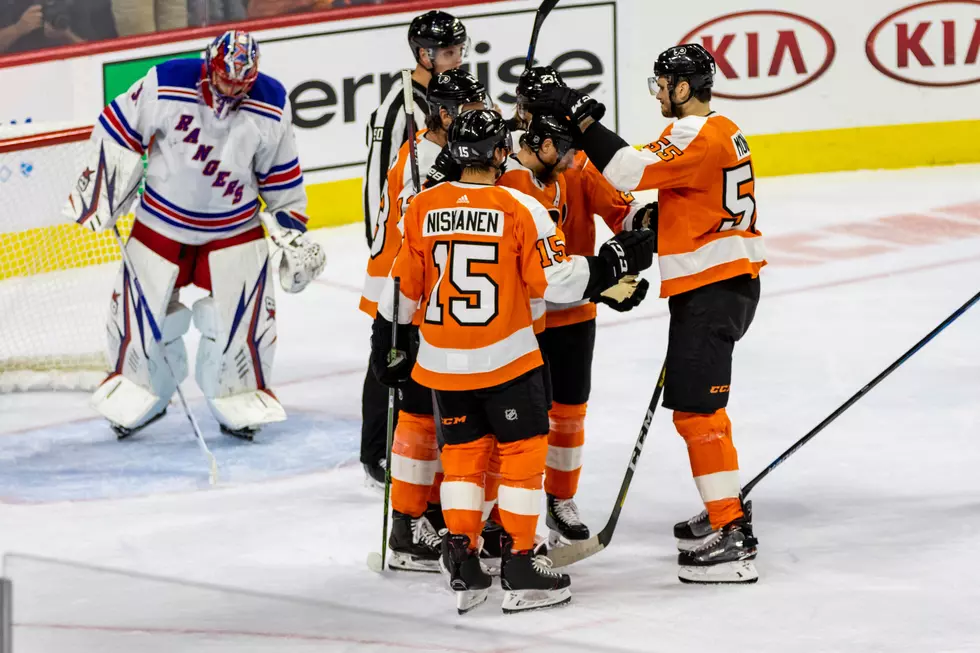 Flyers Defeat Rangers for 1st Win of Preseason