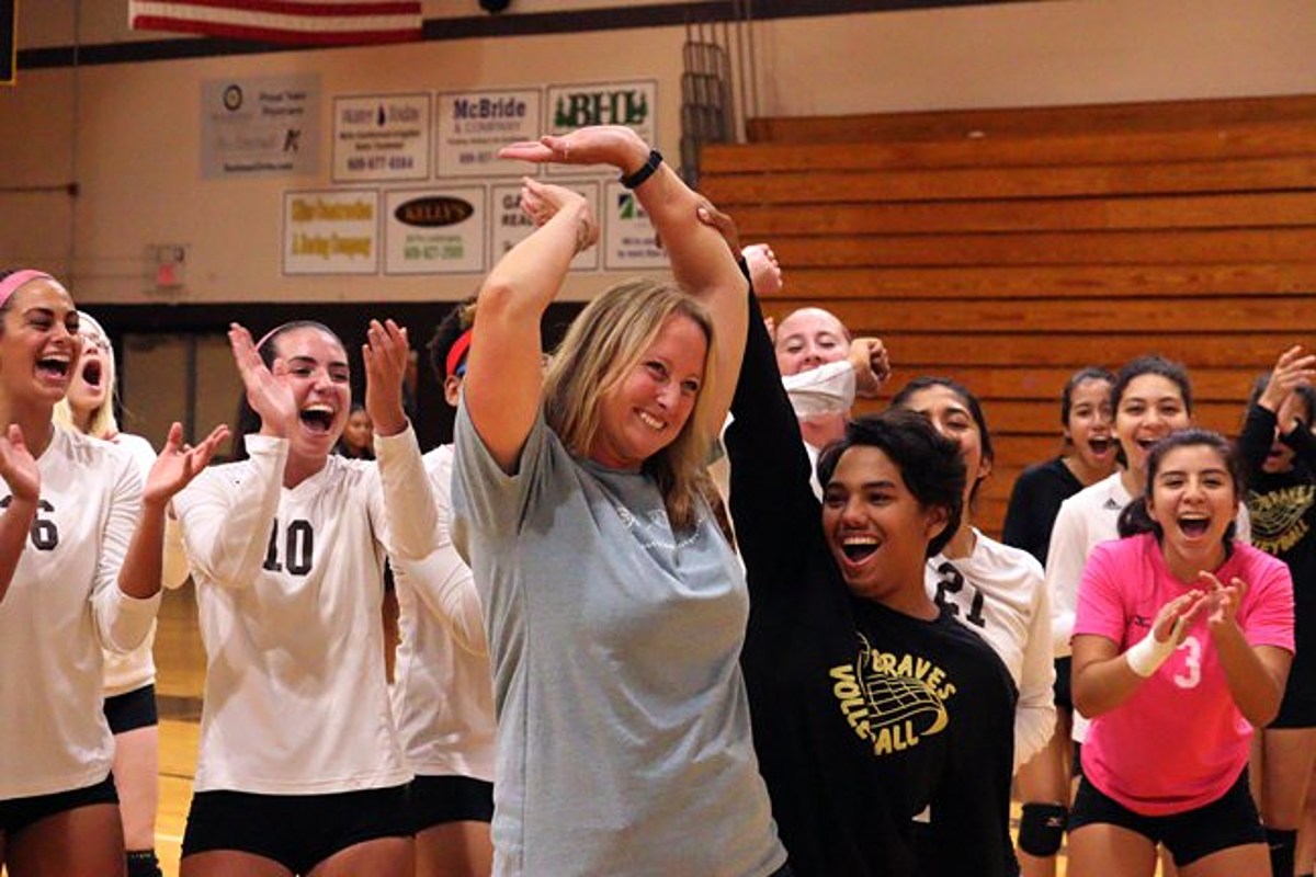 Absegami Volleyball Coach Nets 200th Career Win