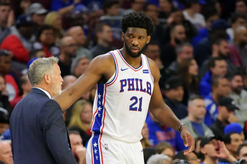 Joel Embiid to Receive MRI on Injured Left Shoulder