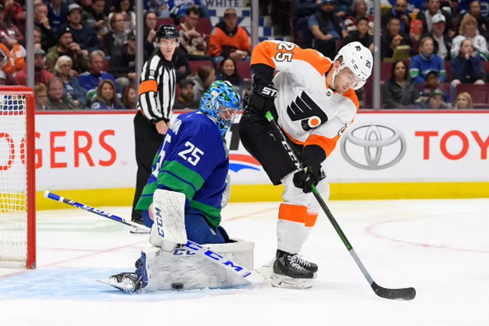 Flyers Rally to Force OT, Fall to Canucks in Shootout