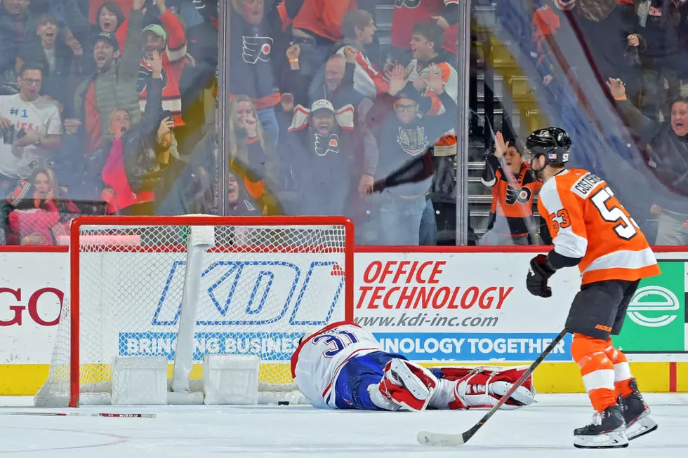 Couturier Beats Price in OT to Give Flyers Win Over Canadiens