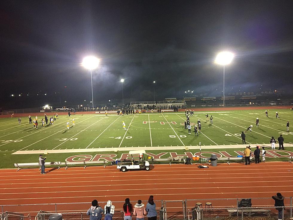 Gunfire Mars Pleasantville vs. Camden Playoff Football Game